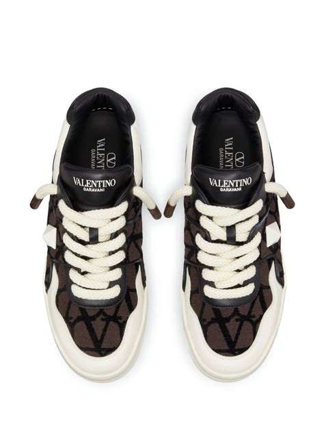 valentino studded sneakers sale